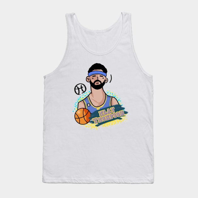 klay Thompson 🏀 Tank Top by BINSU